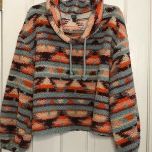 Long Sleeve Crop-Top Sweater